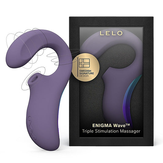Lelo Enigma Wave Dual Stimulating Suction Vibrator - Personal Massagers
