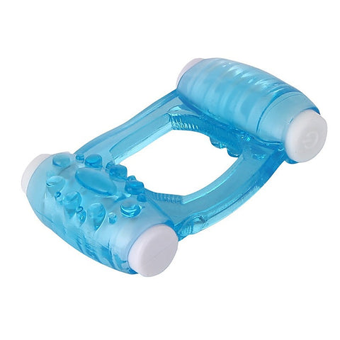 Double Moto Adjustable Vibrating Cock Ring by BDStyle - Vibrating Cock Rings