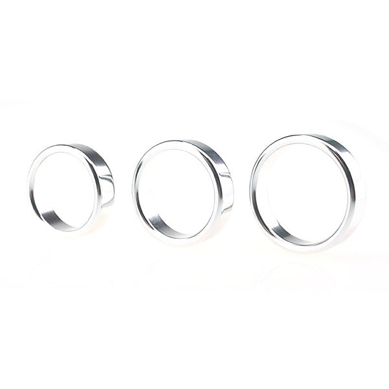 Colorful Aluminum Erection Enhancer Cock Ring By Bdstyle - Steel Cock Rings