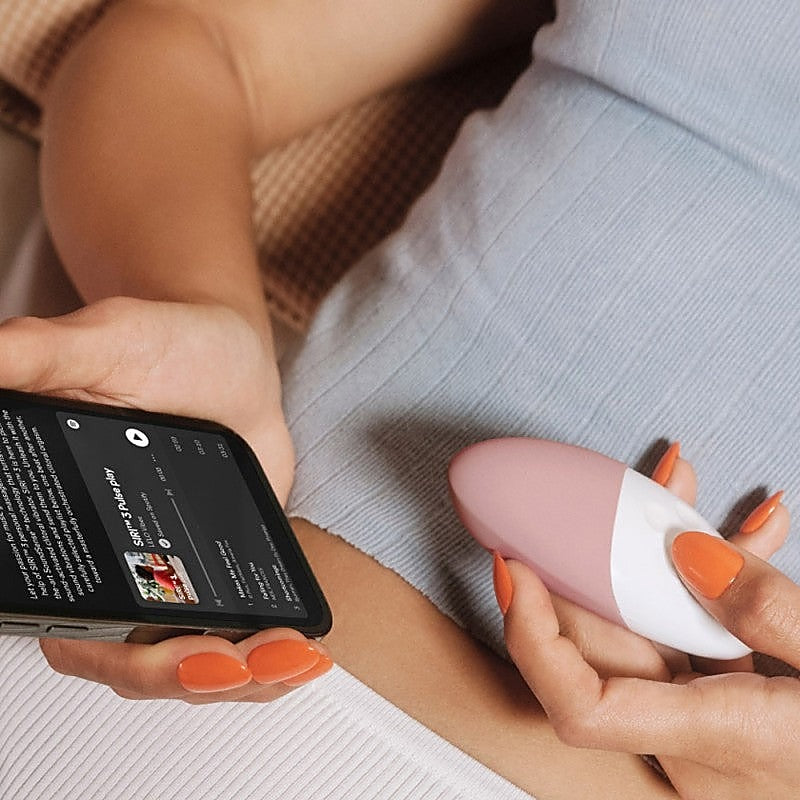 Siri 3 Sound Sense Silicone Clitoral Vibrator By Lelo - Remote Control Vibrators