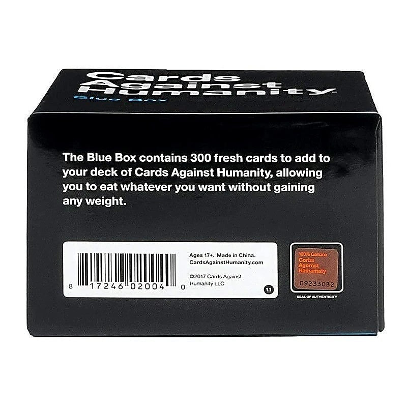 Blue Box By Cards Against Humanity - Sex Games, Coupons and Tricks