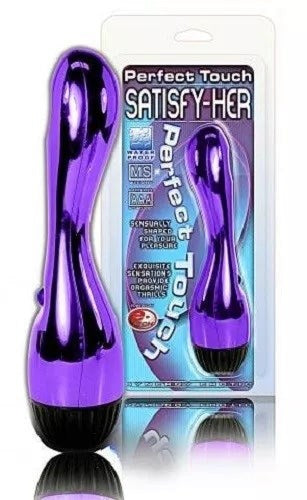 Synergy Erotic Perfect Touch Satisfy Her Multi Speed Waterproof Clitoral Vibrator - Clit Ticklers and Pulsators