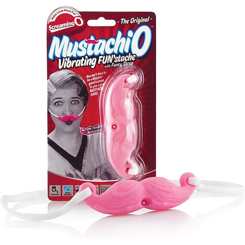 Fun'Stache Vibrating Mustachio Massager By Screaming O - Personal Massagers