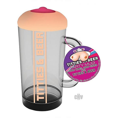 Titties And Beer Boobie Shape Party Mug By Hua Novelties - Party Gifts and Novelties