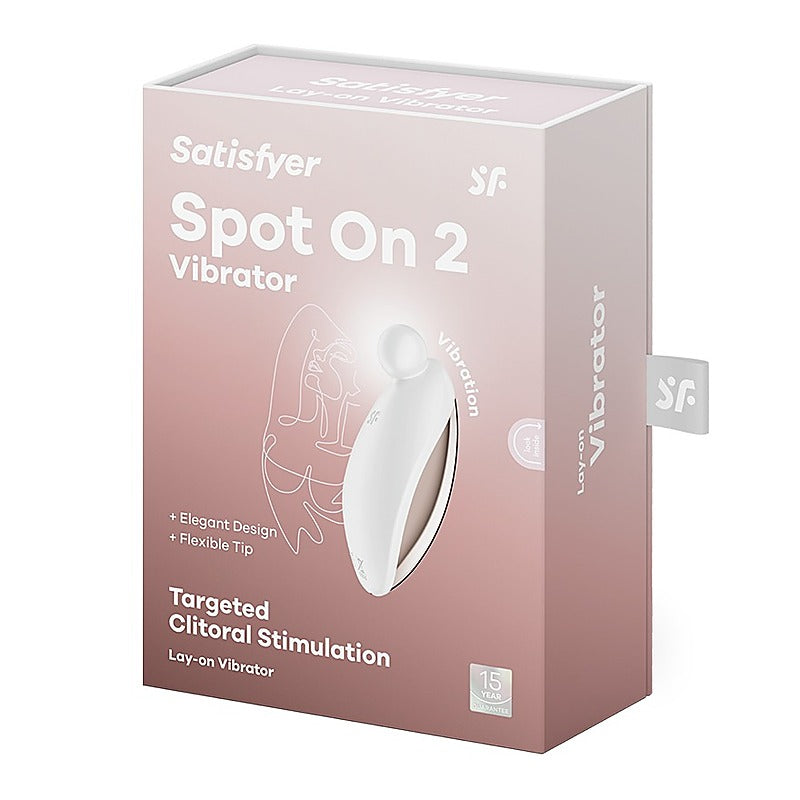 Spot On 2 Rechargeable Clitoral Stimulator By Satisfyer - Clit Ticklers and Pulsators