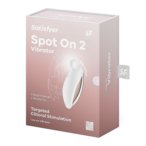 Spot On 2 Rechargeable Clitoral Stimulator By Satisfyer - Clit Ticklers and Pulsators