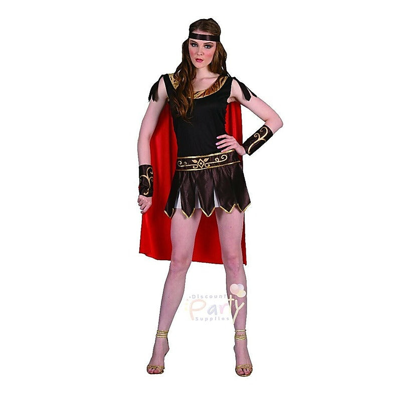 Adult Warrior Ladies 3 Piece Princess Costume By Leg Avenue - Fancy Dress Ups