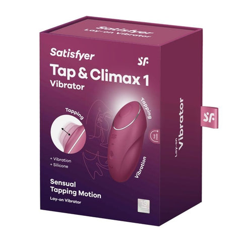 Tap and Climax 1 Dildo by Satisfyer - Clit Ticklers and Pulsators