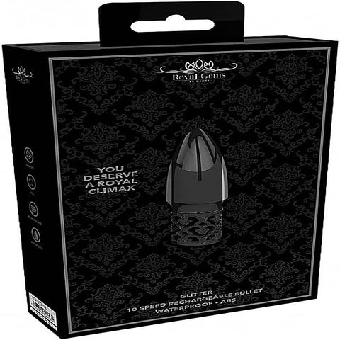 Royal Gems Sparkle Rechargeable Bullet By Shots Toys - Bullet Vibrators