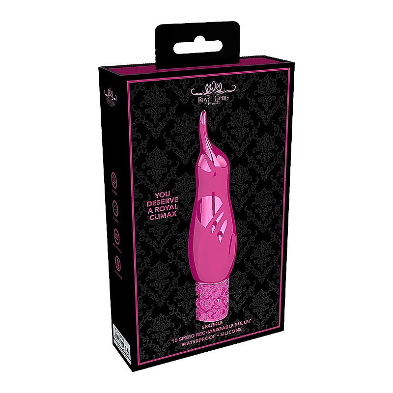 Royal Gems Sparkle Rechargeable Bullet by Shots Toys - Bullet Vibrators