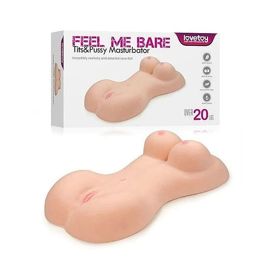 Lovetoy Feel Me Bare Lifesize Mega Male Masturbator - Masturbators and Strokers