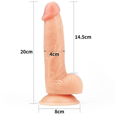Ultra Soft Dude Realistic Dong By Lovetoy - Realistic Dildos