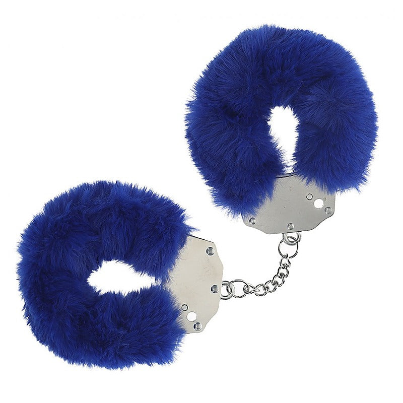 Heavy Duty Fluffy Bondage Hand Cuffs By Shots Toys - Cuffs And Restraints