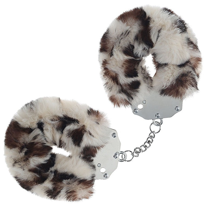 Heavy Duty Fluffy Bondage Hand Cuffs By Shots Toys - Cuffs And Restraints