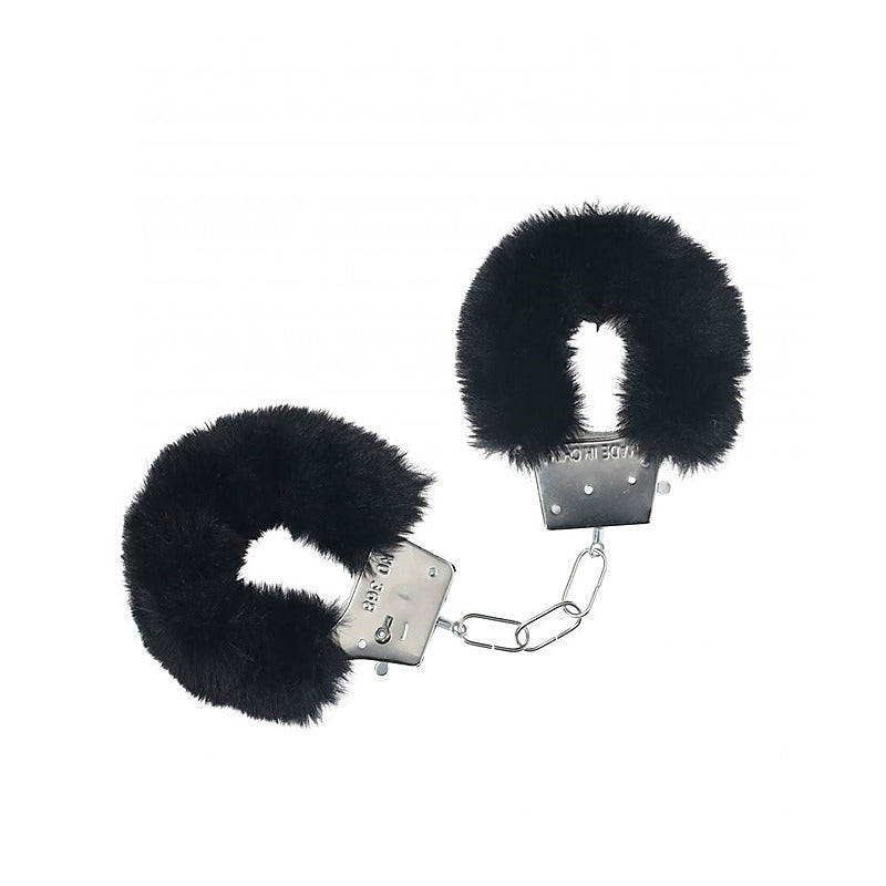 Classic Fluffy Bdsm Play Handcuffs By Shots Toys - Cuffs And Restraints