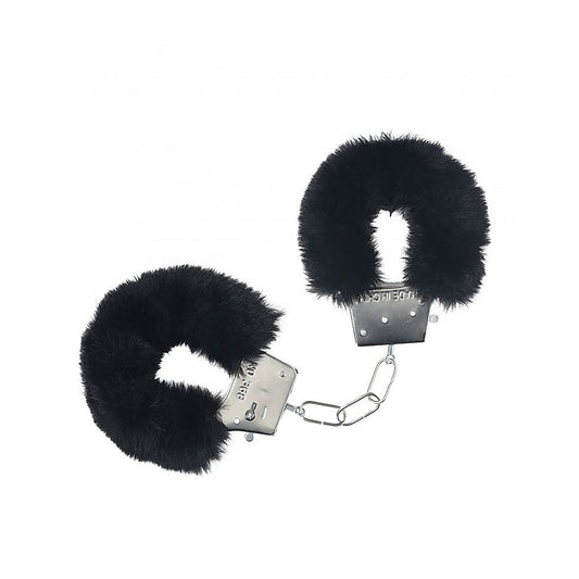 Shots OUCH! Classic Fluffy BDSM Play Hand Cuffs Restraints - Cuffs And Restraints