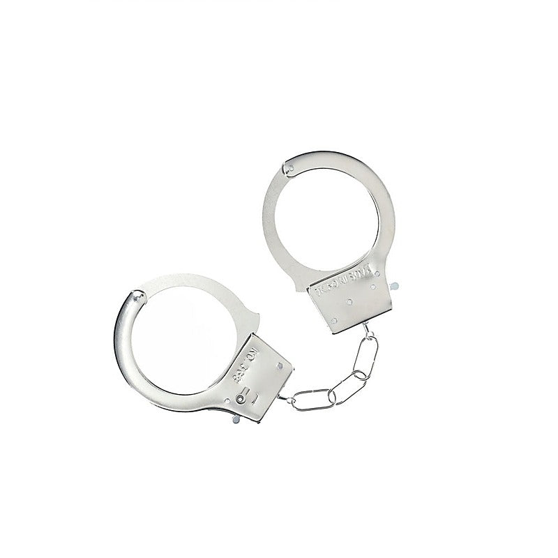 Shots Ouch! Classic Playful Fetish Play Metal Handcuffs - Cuffs And Restraints