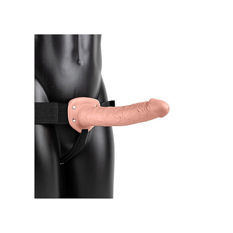 Realrock Hollow Strap-On Extra Girth And Length - Strap On Sextoys