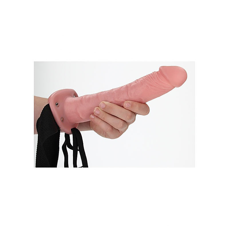 Realrock Hollow Strap-On Extra Girth And Length - Strap On Sextoys
