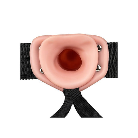 Realrock Hollow Strap-On Extra Girth And Length - Strap On Sextoys