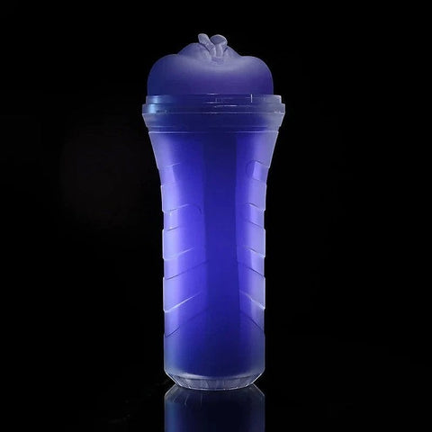 Zero Tolerance POP ON THE GLOW Realistic Male Stroker Purple - Masturbators and Strokers