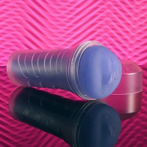 Zero Tolerance POP ON THE GLOW Realistic Male Stroker Purple - Masturbators and Strokers