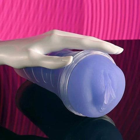 Zero Tolerance POP ON THE GLOW Realistic Male Stroker Purple - Masturbators and Strokers