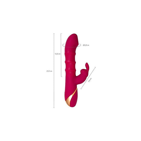 Jos Tenty Multi Function Rabbit Vibrator By Toyfa - Rabbit Vibrators