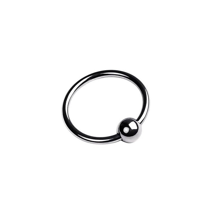 Metal Male Penis Head Ring 25Mm By Toyfa - Steel Cock Rings