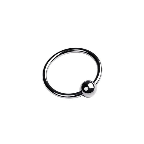 Metal Male Penis Head Ring 25Mm By Toyfa - Steel Cock Rings