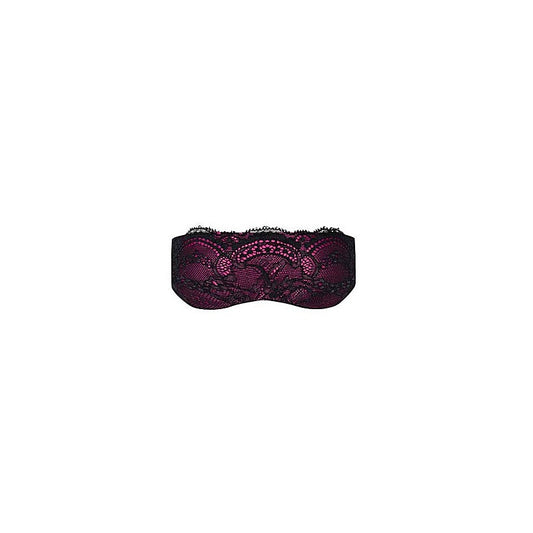 Obsessive Roseberry Feminine Eye Mask With Lacy Adornments