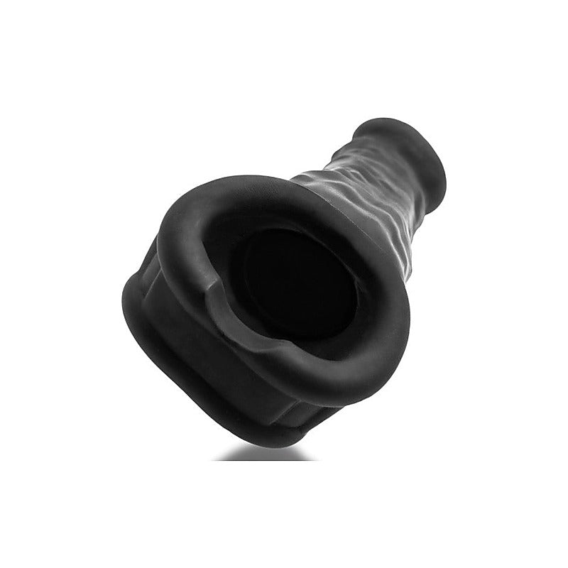 Muscle Ripped Inner Ribbed Velvet Smooth Cock Sheath - Penis Sleeves and Extenders
