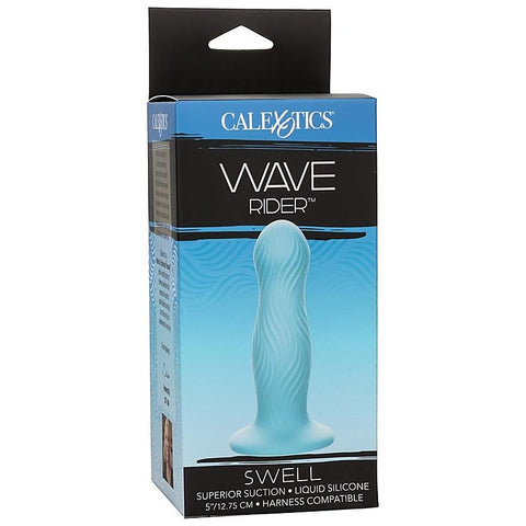Wave Rider Swell Vaginal Silicone Dong By California Exotics - Non-Realistic Dildos