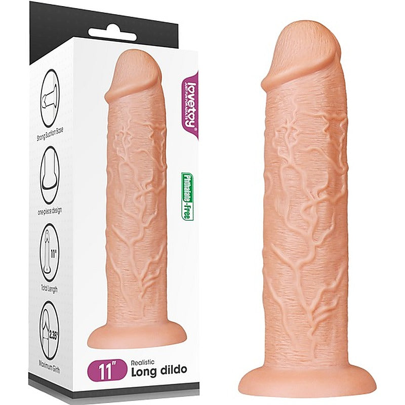 King Size High Quality Realistic Dildo By Lovetoy - Realistic Dildos