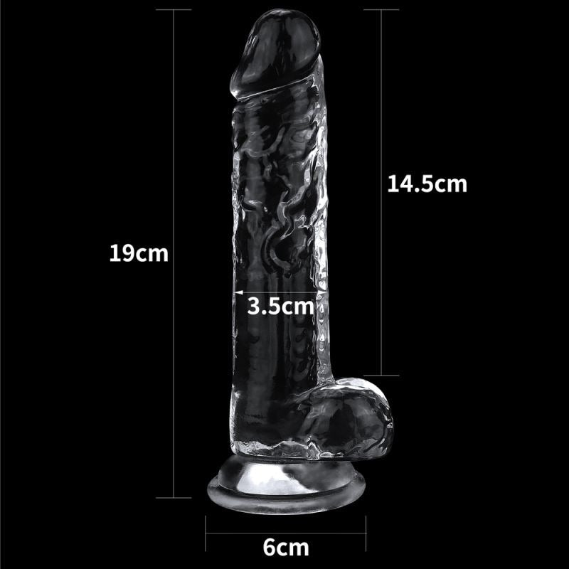 Flawless Suction Cup Base Realistic Dildo by Lovetoy - Realistic Dildos