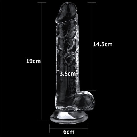 Flawless Suction Cup Base Realistic Dildo by Lovetoy - Realistic Dildos