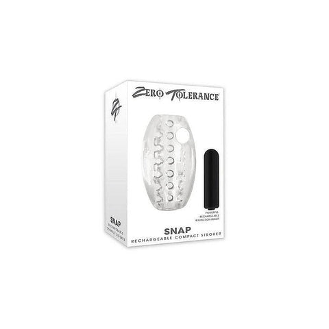 Zero Tolerance Snap Egg Shaped Vibrating Mens Stroker