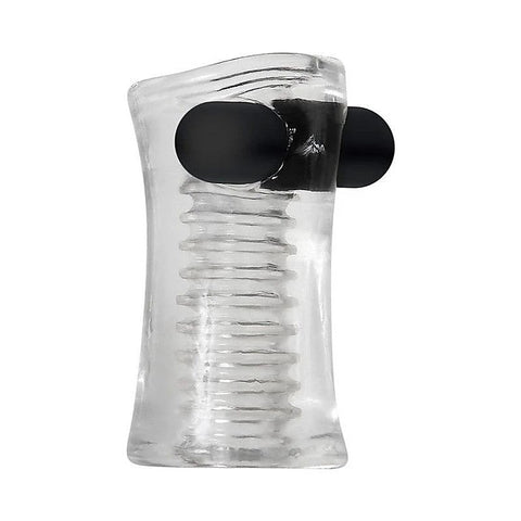 Zero Tolerance Pop Male Stroker With Vibrating Bullet Clear