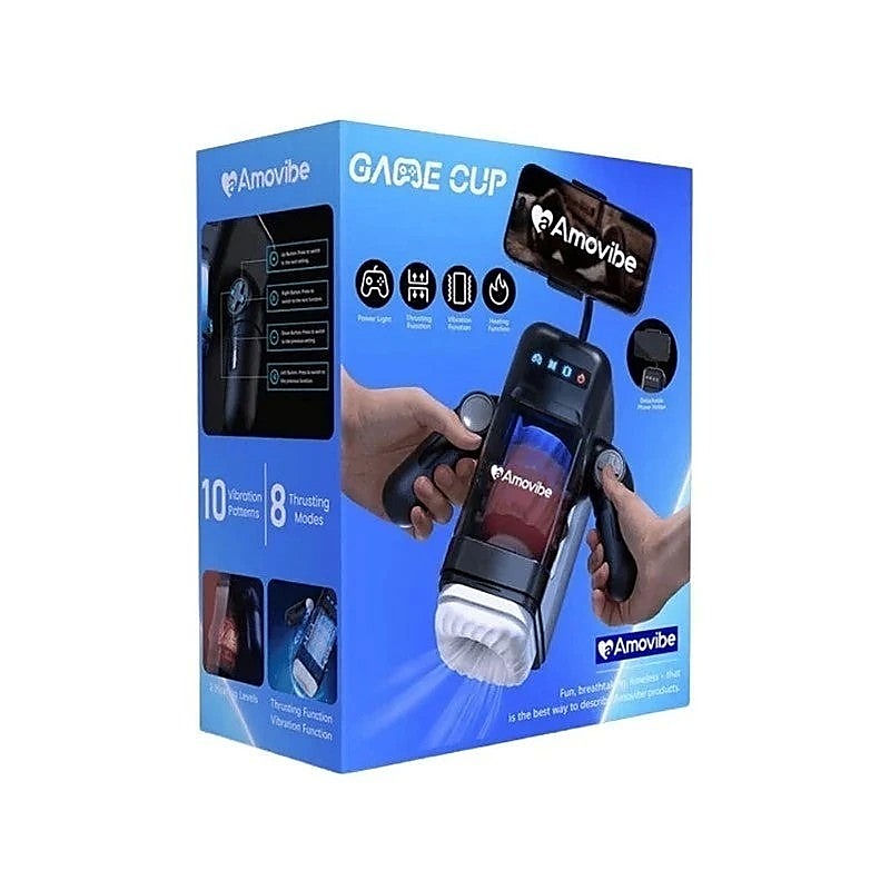 Game Cup Thrusting & Rechargeable Male Masturbator - Masturbators and Strokers