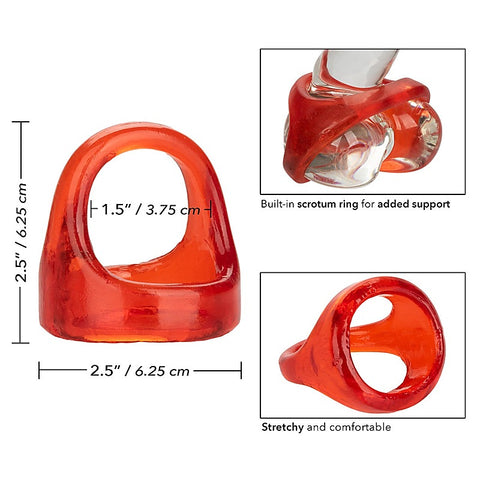 Colt Xl Snug Tugger By California Exotics - Stretchy Cock Rings