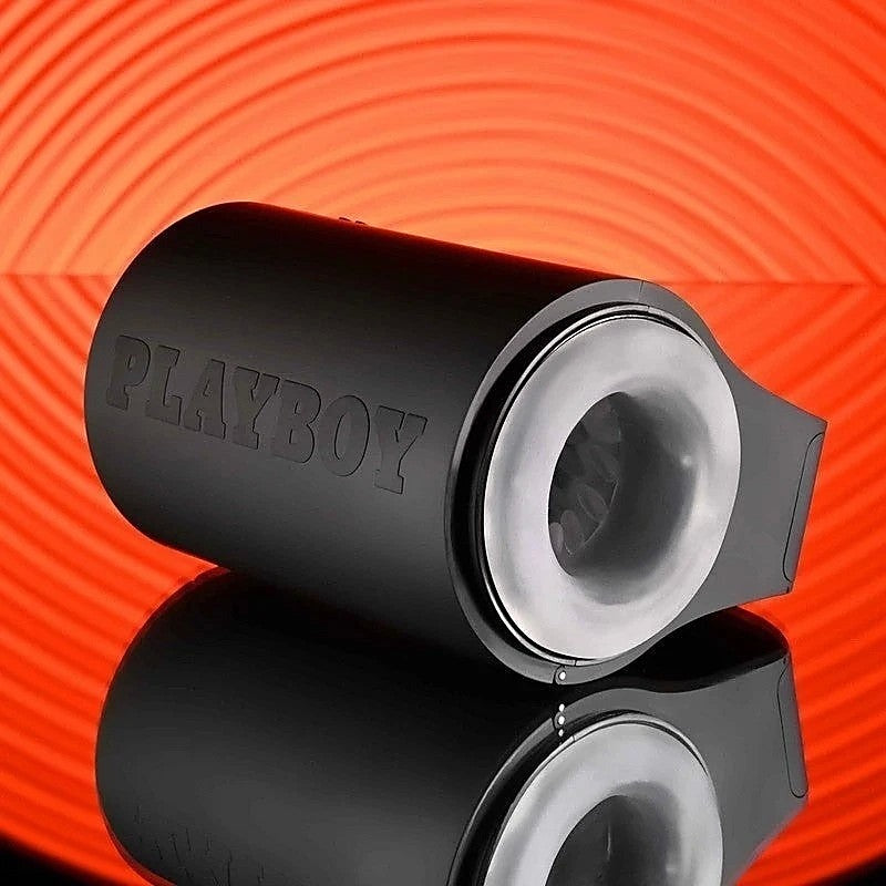 Playboy Pleasure Come Along Vibrating Male Stroker - Masturbators and Strokers
