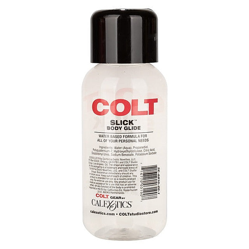 Colt Slick Body Water Based Adult Glide - Water Based Lubes