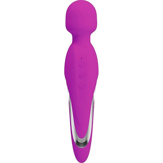 Poptart Shazza Rechargeable Vibrating Body Wand Massager Purple
