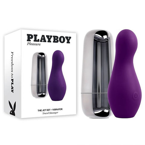 Playboy Pleasure THE JET SET VIBRATOR by Evolved Novelties - Clit Ticklers and Pulsators