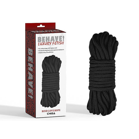 Behave BDSM Play Bing Love Rope 10 Metre - Cuffs And Restraints