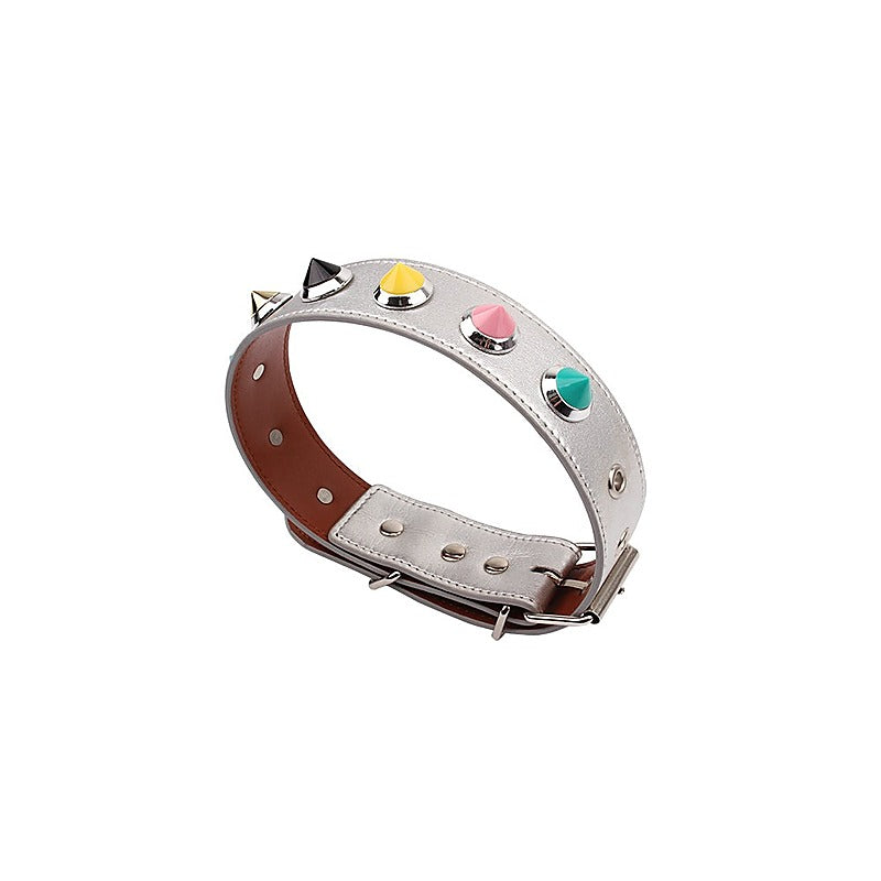 Behave Soft and Smooth Bondage Collar with Thorns - Cuffs And Restraints