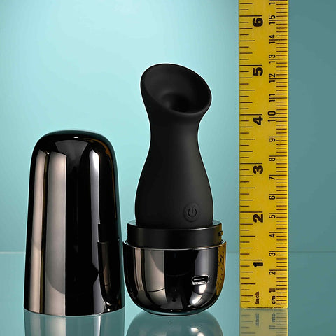 Playboy Pleasure The Jet Set Clitoral Sucker Vibrator - Clit Ticklers and Pulsators
