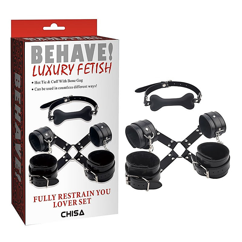 Behave Fully Restrain You Lover Bondage Set By Chisa - Bondage Kits