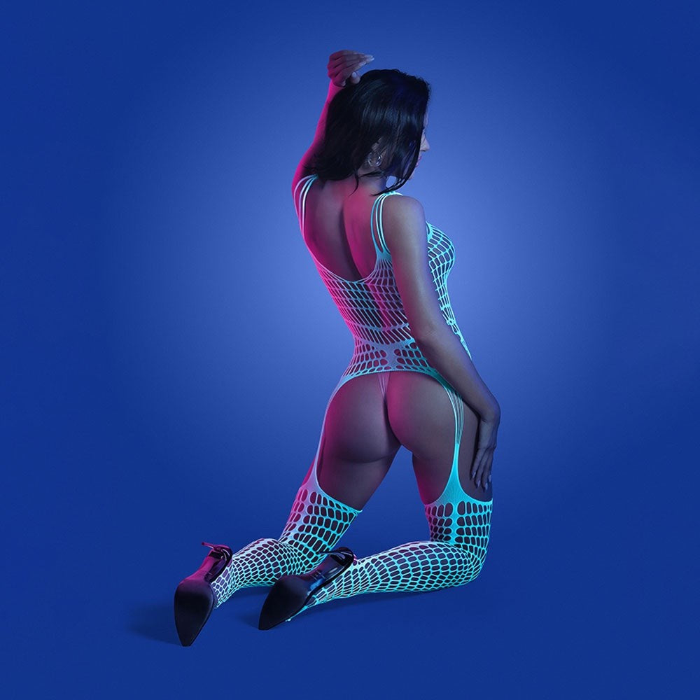 Glow Timelapse Women Bodystocking - - Bras and Bra Sets