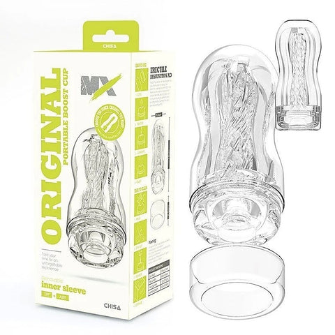 MX Original Portable Boost Super Soft Male Stroker Cup